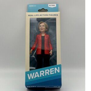 FCTRY 6" Elizabeth Warren Action Figure Brand New in Original Box, Never Removed